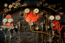 Steam Locomotive Cockpit