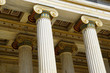 Detail of building of the modern Academy of Athens