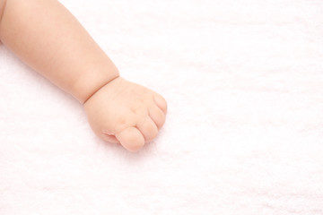 small baby hand
