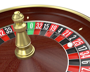 gambling, roulette game