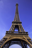 Fototapeta Miasta - Eiffel tower, Paris - France