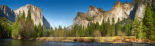 Yosemite Valley And Merced River