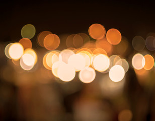 Wall Mural - bokeh lighting decor.