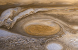 Fototapeta Na sufit - Jupiter surface. Elements of this image furnished by NASA