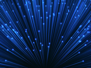 Wall Mural - Optical Fiber Background