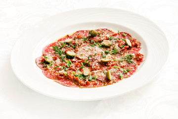 Poster - beef carpaccio