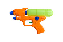 Water Spray Gun For Playing And Watering To Each Other In Hot Se