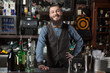 © Dmytro Panchenko - Barman at work.