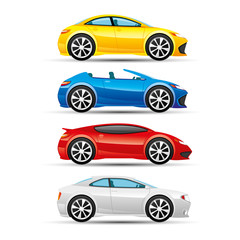 Poster - Car icons.