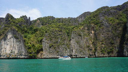 limestone rocks in thailand