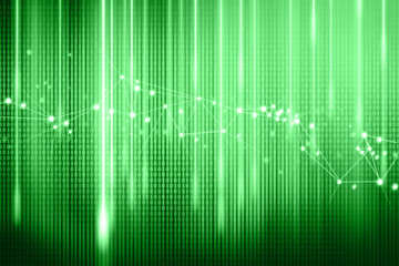 ai brain system data connecting to analysis , light internet social network background, illustration of global web with link to electric information, cyber with group of security, hacker online to net