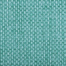 Turquoise Fabric Texture. Close Up, Top View.