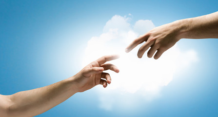 Wall Mural - partnership and interaction