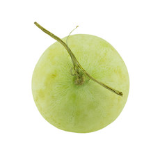 Cantaloupe isolated on whited background.