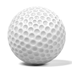 Wall Mural - 3d renderings of golf ball