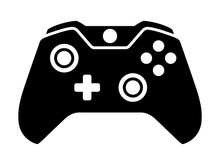 Video Game Controller Or Gamepad Flat Icon For Apps And Websites 
