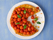 © fkruger - rustic cherry tomato tarte tatin