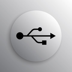 Canvas Print - USB icon