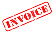 © tothekop79 - INVOICE rubber stamp text on white background