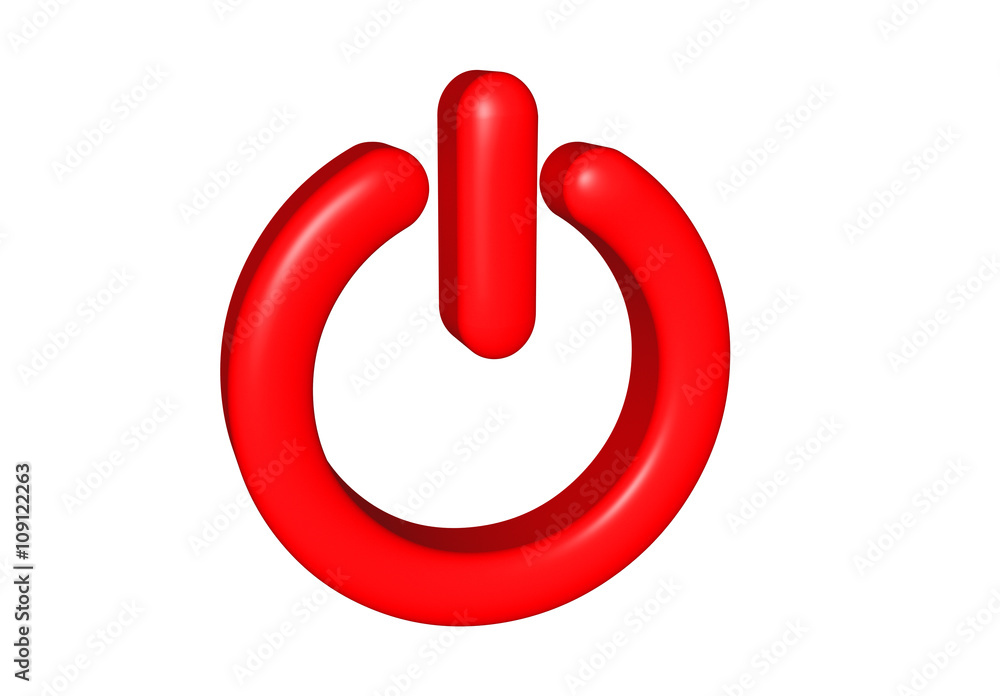 Stock-Illustration „On/off Auschalten / Einschalten Symbol Zeichen ...