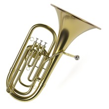 3d Rendering Of Tuba Musical Instrument