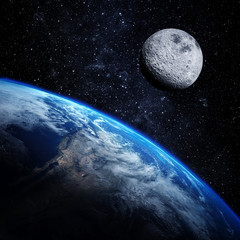 Wall Mural - planet earth from the space.