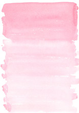 Abstract Watercolor Background Pink