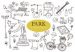 Park doodles collection