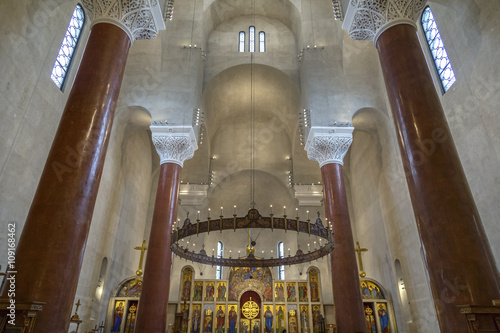 Interior View Of Saint Mark S Orthodox Church In Tashmajdan