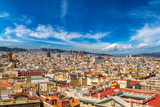 Fototapeta Miasta - Panoramic view of Barcelona
