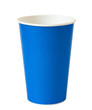 blue paper cup