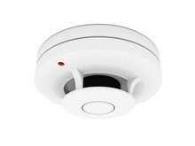 Smoke And Fire Detector Isolated On White