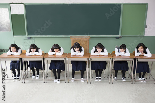 一列に机を並べて座る女子生徒 Buy This Stock Photo And Explore Similar Images At Adobe Stock Adobe Stock 一列に机を並べて座る女子生徒 Buy This Stock Photo And Explore Similar Images At Adobe Stock Adobe Stock