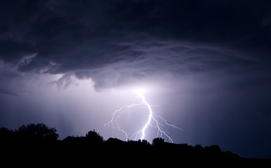 Wall Mural - lightning