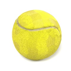 Canvas Print - 3d renderings of tennis ball