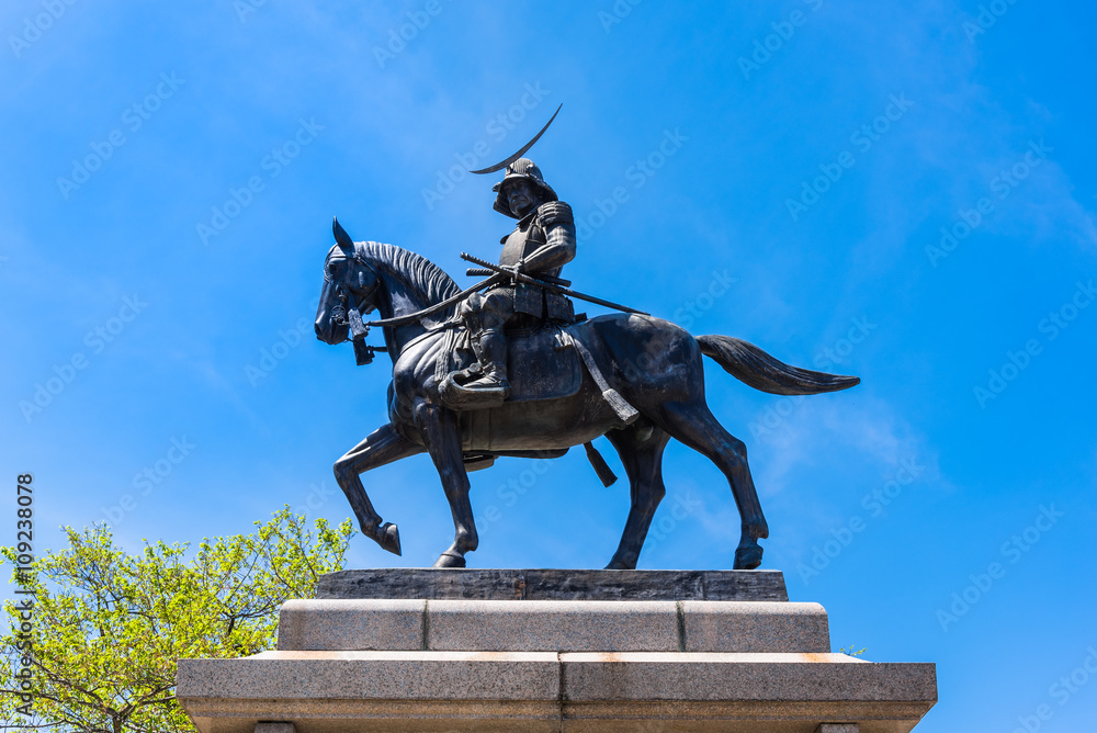 伊達政宗騎馬像 の Stock フォト | Adobe Stock