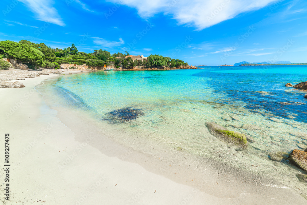 Fotografie Obraz Spiaggia Del Principe Costa Smeralda Na
