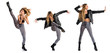 © luismolinero - Woman dancing street dance