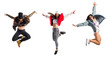 © luismolinero - Woman dancing street dance