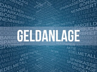 Poster - Geldanlage