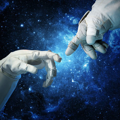 Wall Mural - space conquest. concept 