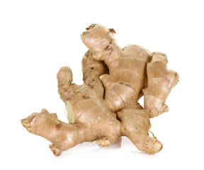 Wall Mural - Ginger isolated on the white background