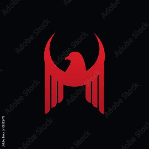 Red Eagle Logo Stock Vector Adobe Stock