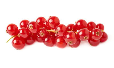 Wall Mural - Red Currant isolated over white background