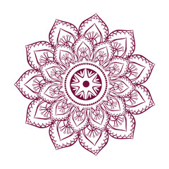 Wall Mural - Mandala design. bohemic concept 