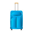 Blue journey valise. 