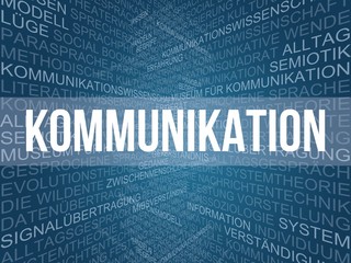 Wall Mural - Kommunikation