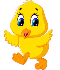 Poster - Cute chicken cartoon