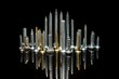 © botondbuzas - Various screws on end point upward to resemble a cityscape skyline.