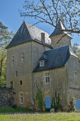 Wall Mural - manoir en campagne du périgord